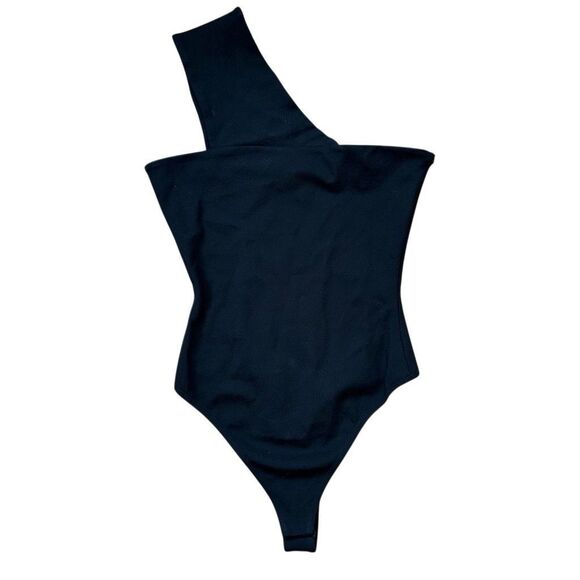 Superdown One Shoulder Black Bodysuit Size: Small - Picture 1 of 6